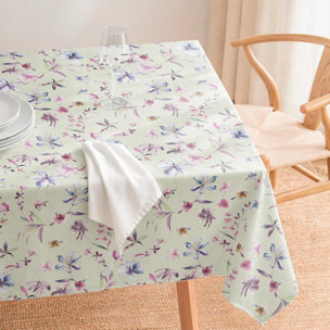 Nappe anti-taches PETALIA MULTICOLORE - en 100 % coton