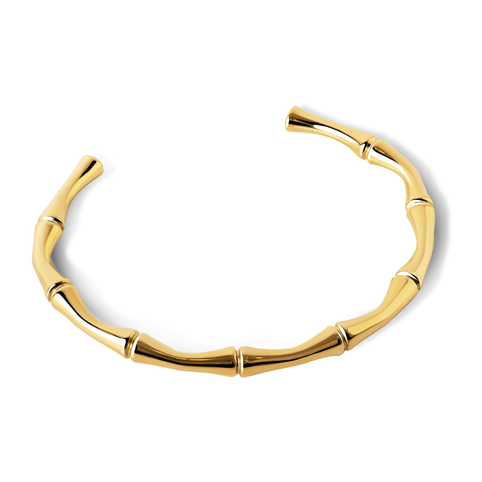 Bracciali Sugarcane in Acciaio Placcato Oro