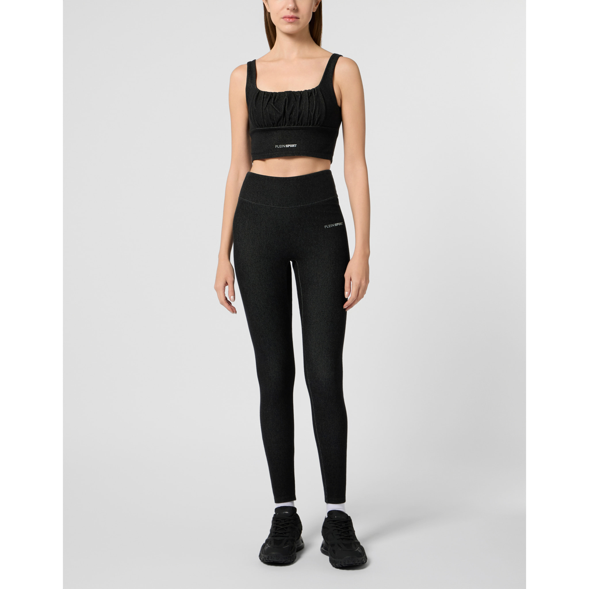 PLEIN SPORT Top Denim Touch PS