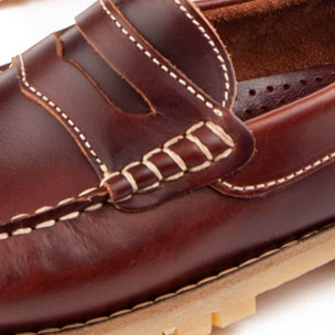 Náutico De Piel - Marrón