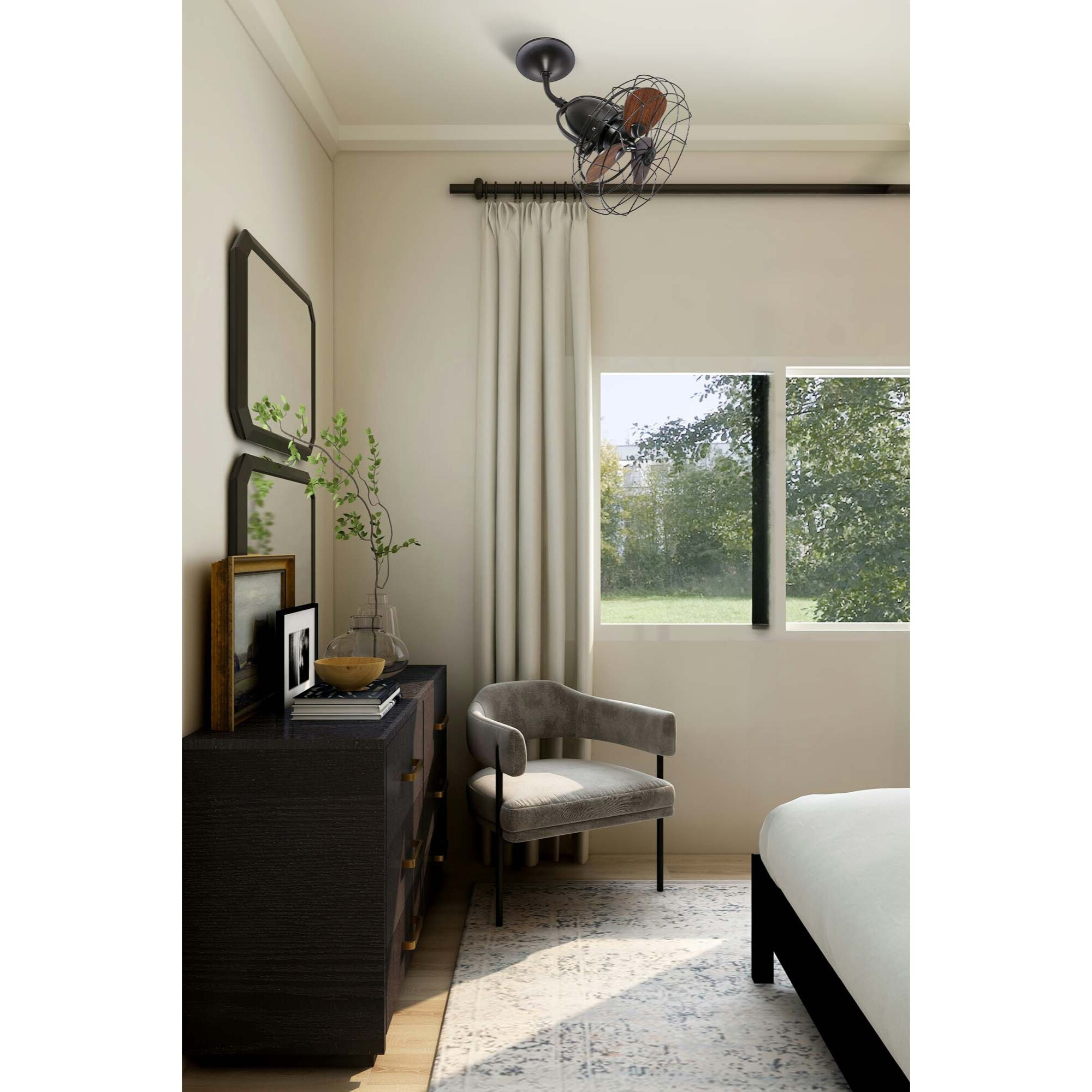 KEIKI S Ventilateur marron