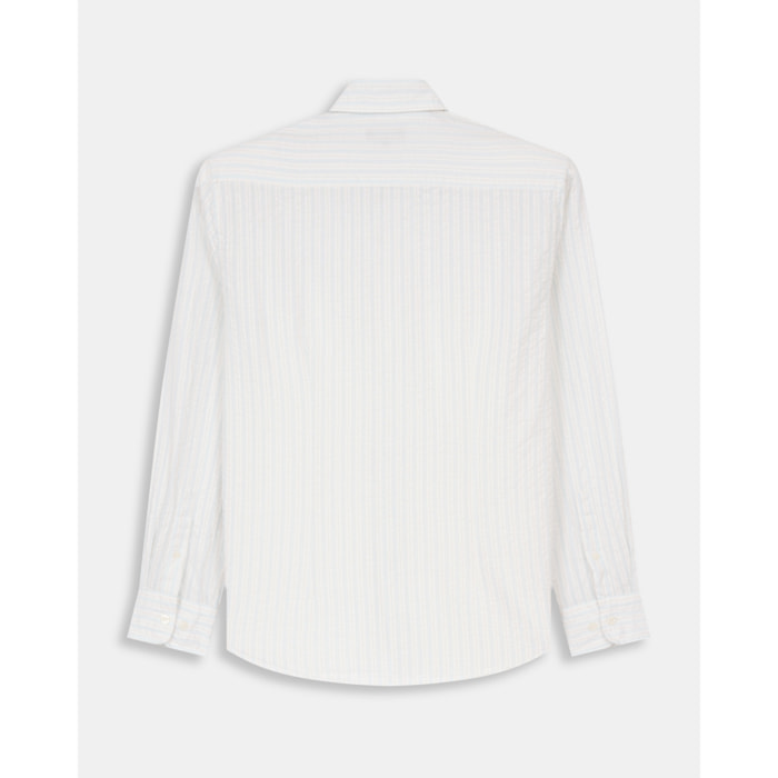 CAMISA STRIPED SEERSUCKER