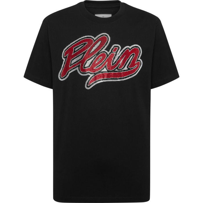 PHILIPP PLEIN T-Shirt Round Neck Ss SIGNATURE