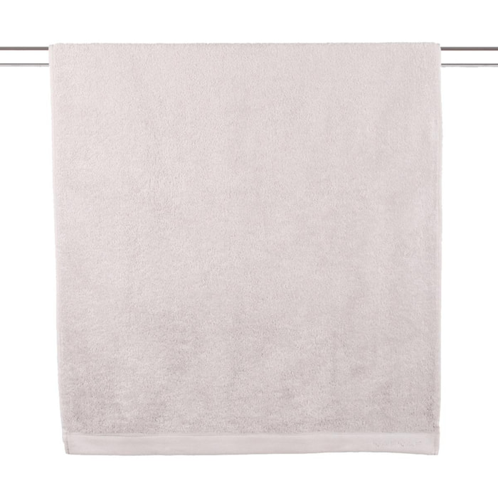 Toalla de baño CASUAL gris perla 100x150 cm - 100% algodón -