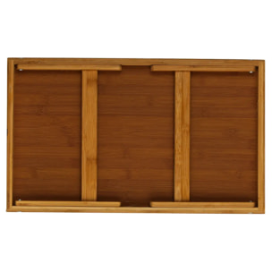 Plateau 51x38cm avec pieds bambou