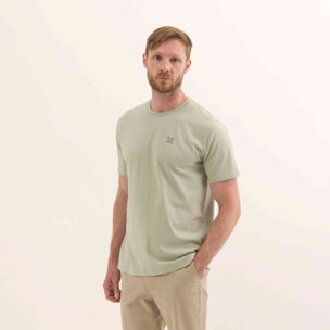 Camiseta Básica Algodón Orgánico Khaki ESSENTIALS T-SHIRT KHAKI