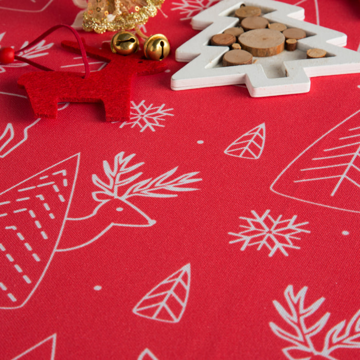 Mantel Antimanchas 100% Algodón Tree