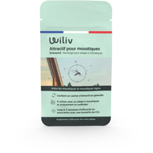 Appareil anti moustique WILIV recharge pour piège à moustique