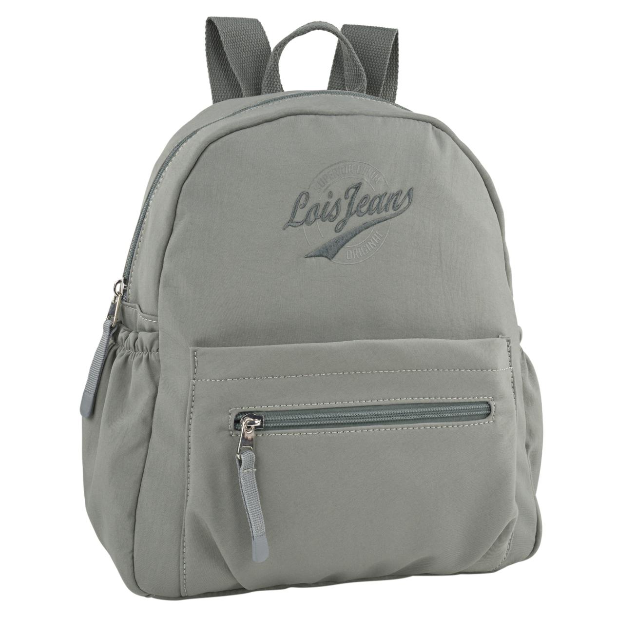 Bolso Mochila Mujer Lois Pyramid Verde Kaki