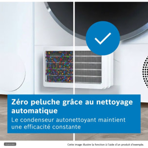 Sèche linge pompe à chaleur BOSCH WQG1450BFR