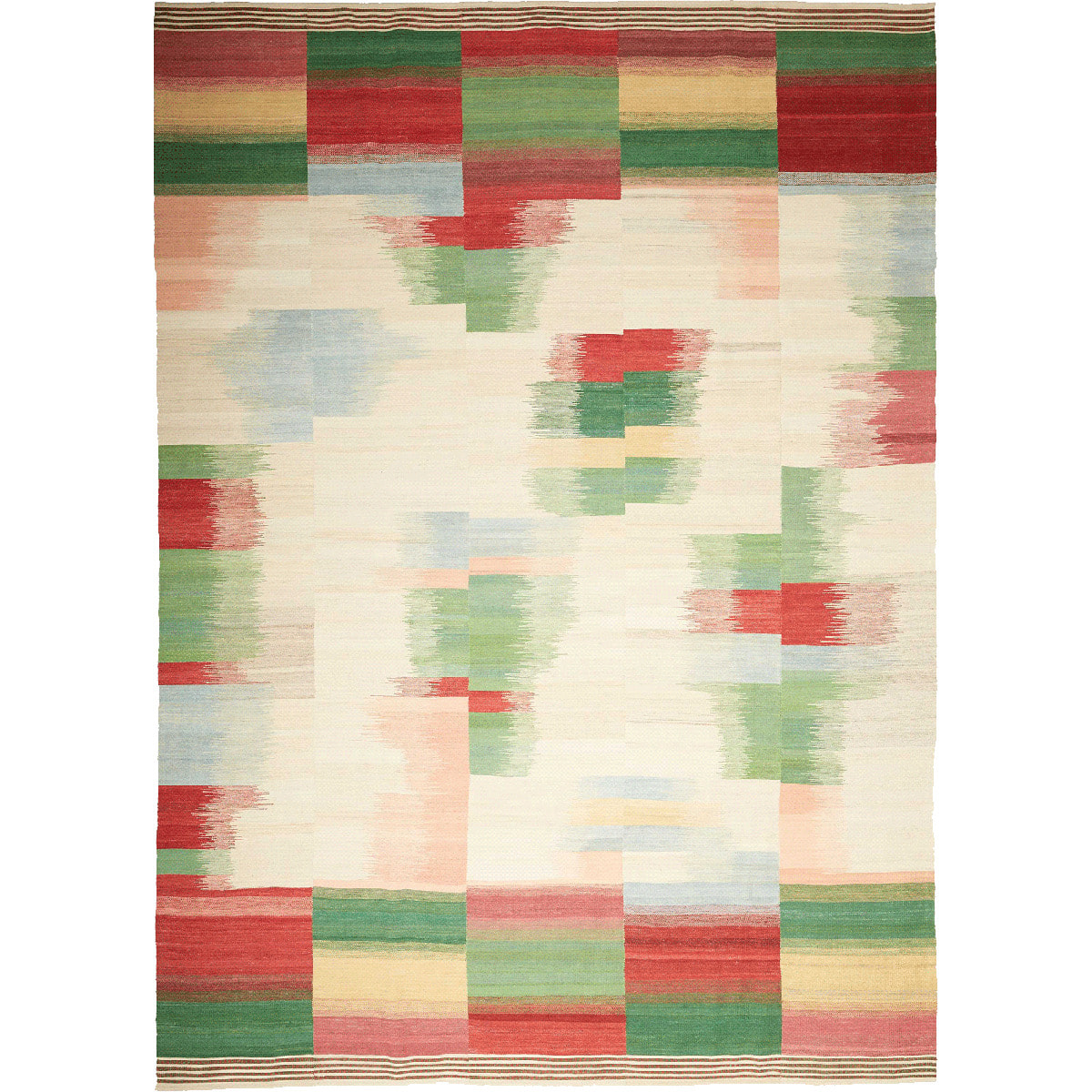 Authentique Tapis d'Orient kilim fait main en laine A 6