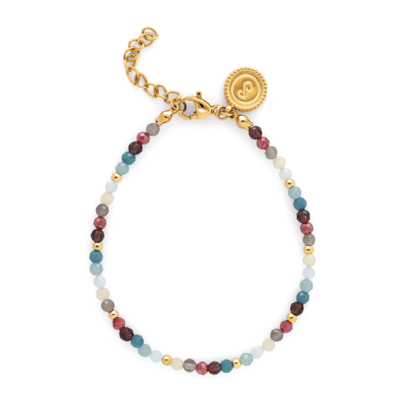 Pulsera Altea Bruma Acero Baño Oro