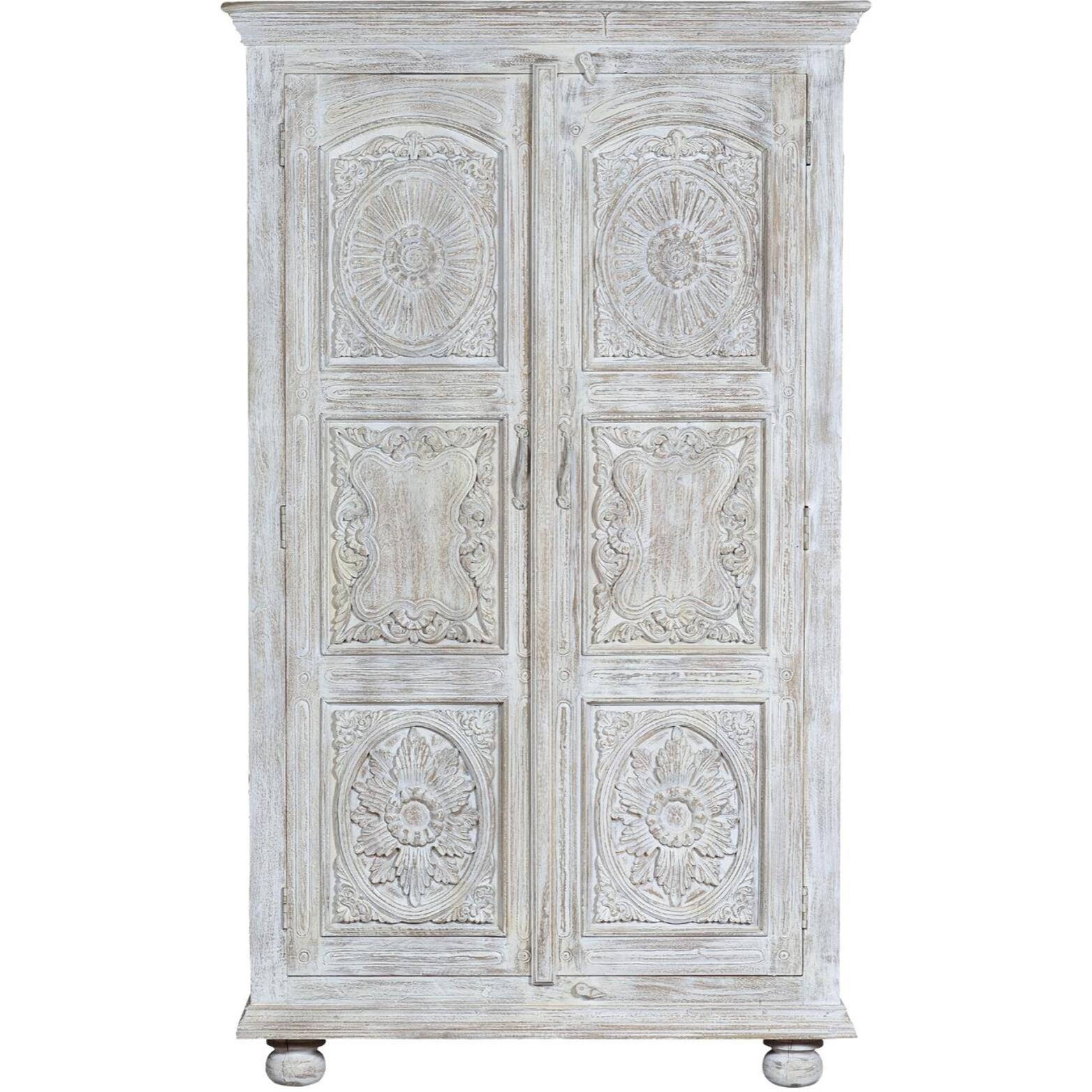 Armario - madera de mango - 114x60x200cm