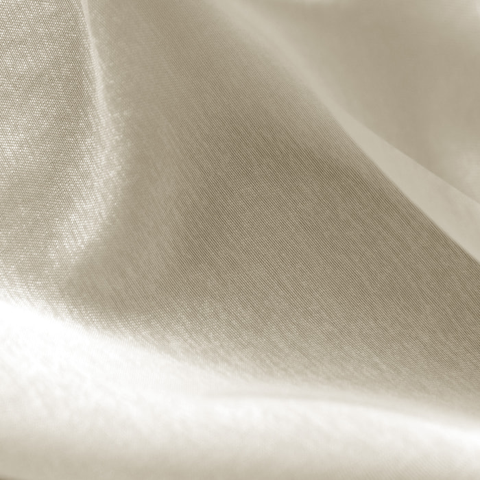 Tissu en voile sablé à bas plombé - Beige