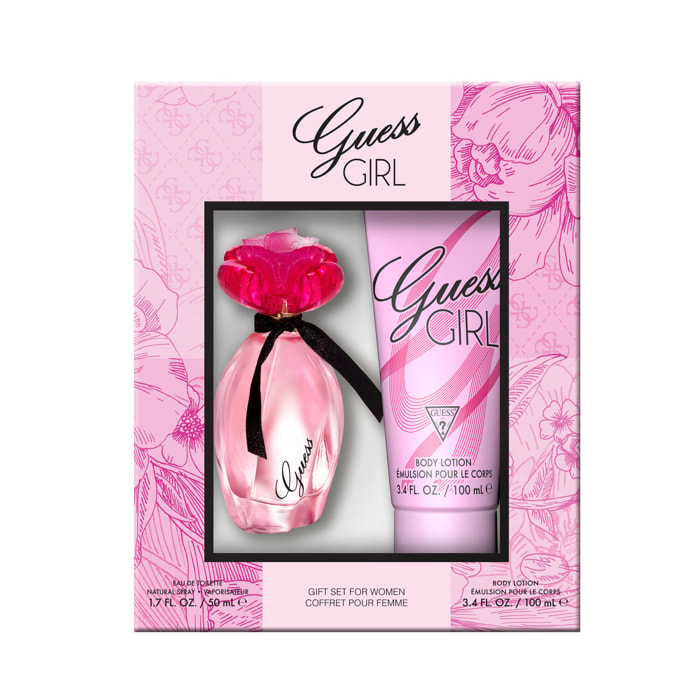 Guess Girl - Coffret Eau de Parfum 50 ml et Lait Corps 50 ml