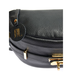 Borsa a spalla Anna Luchini Nero