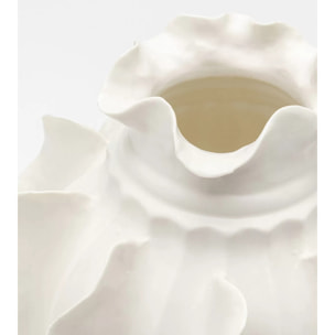 Vase Viento 23cm blanc Kare Design