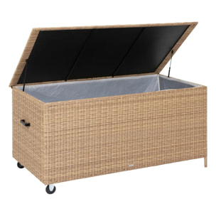 Coffre de rangement "Bayana" savana 600L en acier traité époxy