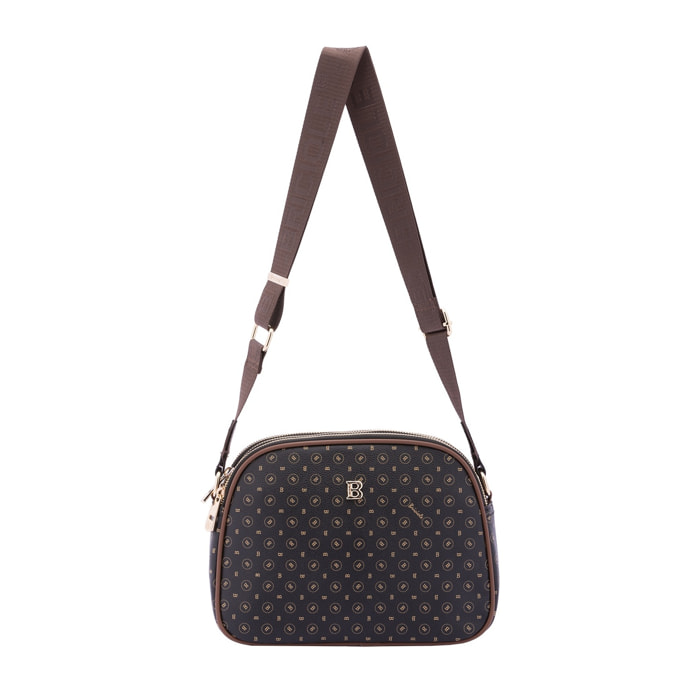 Borsa a tracolla da donna - Modello Mantova - Ecopelle - 19.0 x 26.0 x 9.0 cm