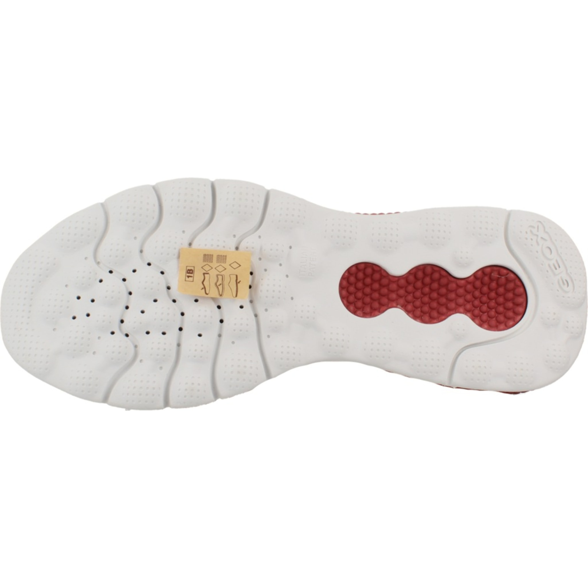 Sneakers de  Mujer de la marca GEOX  modelo D46MDB 0AS22 ROJO