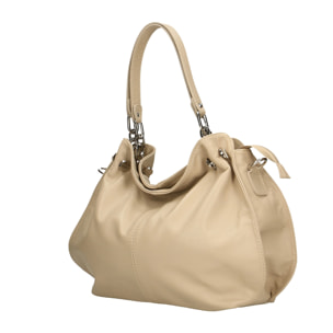 Borsa a mano da donna Made in Italy - Modello Ereba - 100% pelle - 38.0 x 30.0 x 12.0 cm