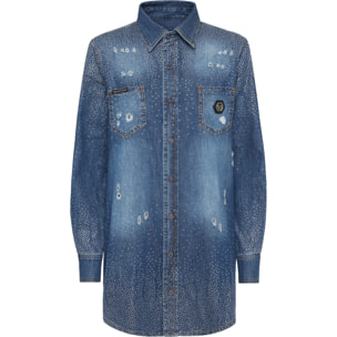 PHILIPP PLEIN Denim Shirt