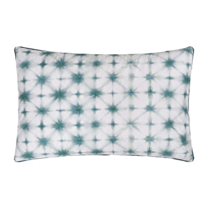 Taie d'oreiller imprimée en percale de coton,KARAOSHI CELADON, Vert moyen