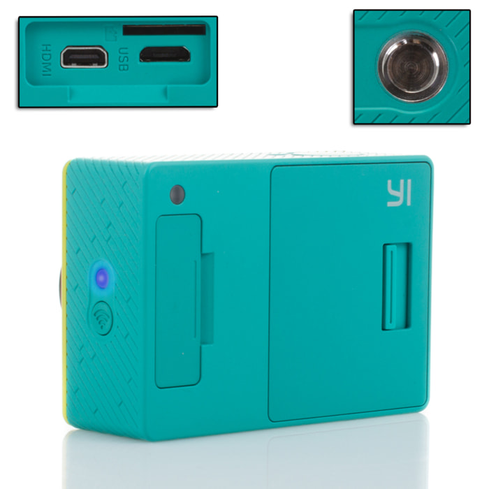 DAM XIAOMI WIFI TELECAMERA SPORTIVA 6x2x4 Cm. Colore verde