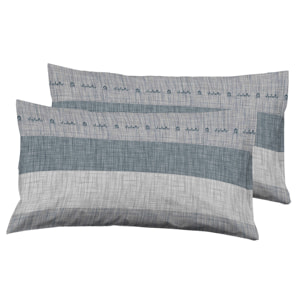 2 Fundas de almohada 50x80 cm El Caballo ELEGANTE - 100% algodón -