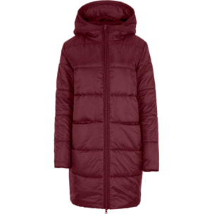 Chaqueta Paris Long Jacket marca ECOON - granate oscuro