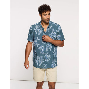 Camisa Manga Corta Verde - Jungleblue