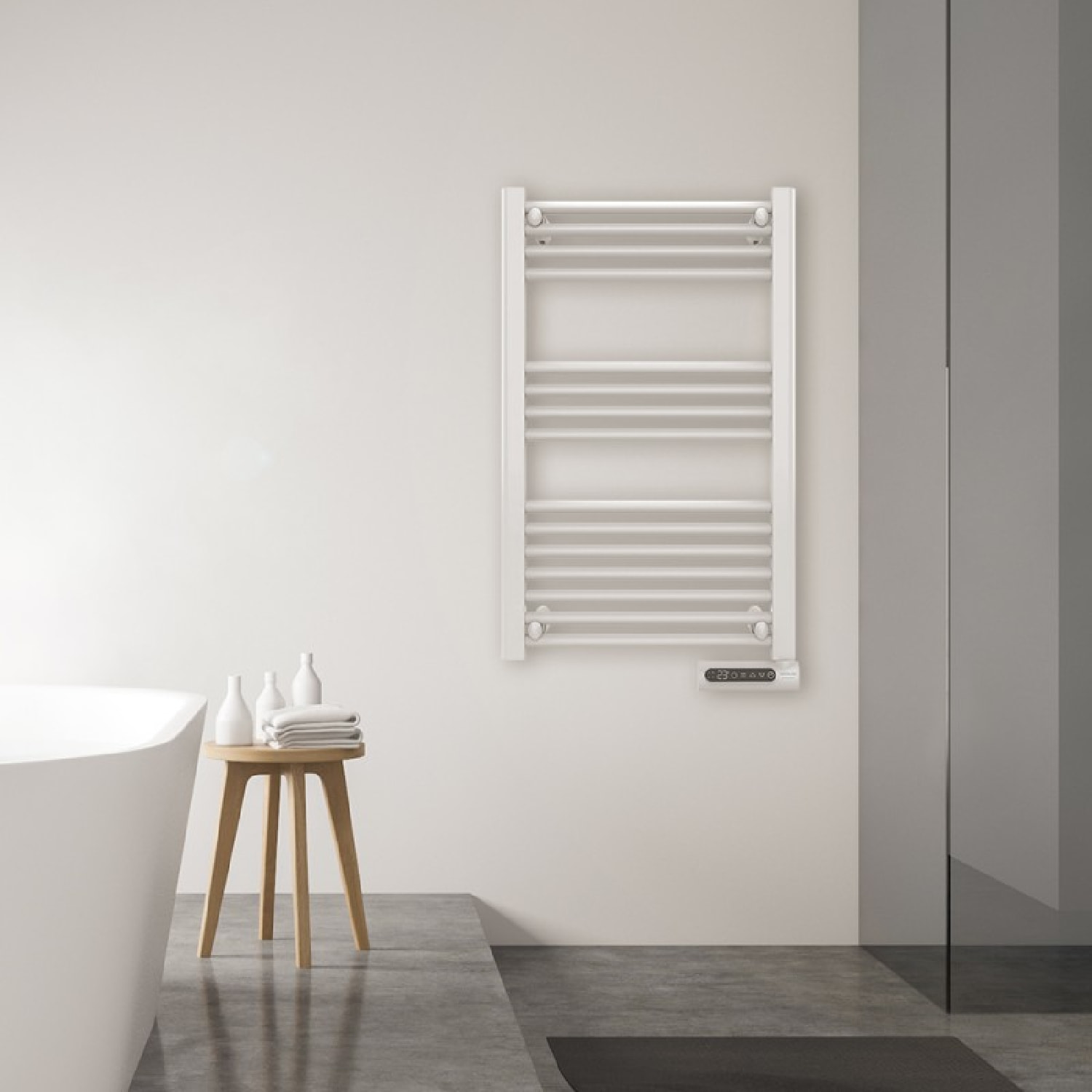 Cecotec Porte-serviettes électrique Ready Warm 9100 Smart Towel White Puissance