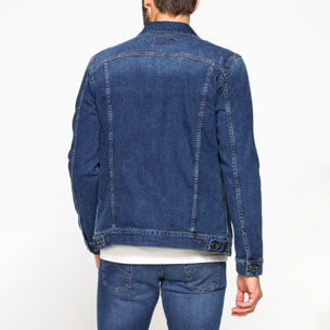 GIACCA DI JEANS DA UOMO MOD. TRUCKER IN DENIM STRETCH