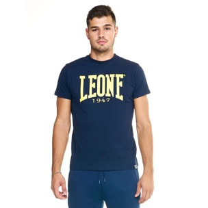 Camiseta de hombre Leone Basic de algodón de manga corta