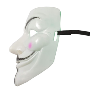 6 Maschere Carnevale Halloween Anonymous Vendetta Guy Fawkes Adulto Taglia Unica