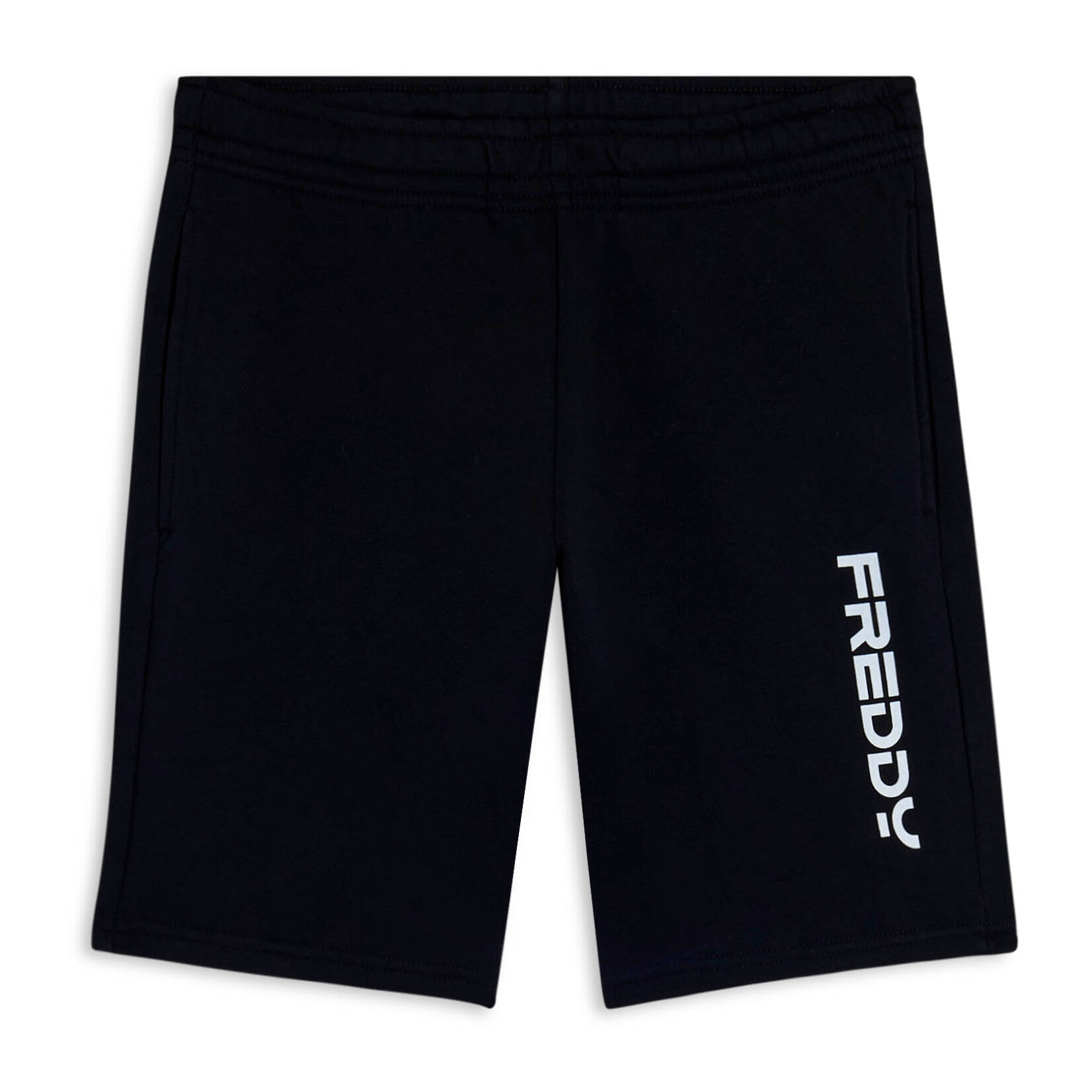 Pantaloni corti unisex in jersey misto cotone con maxi logo