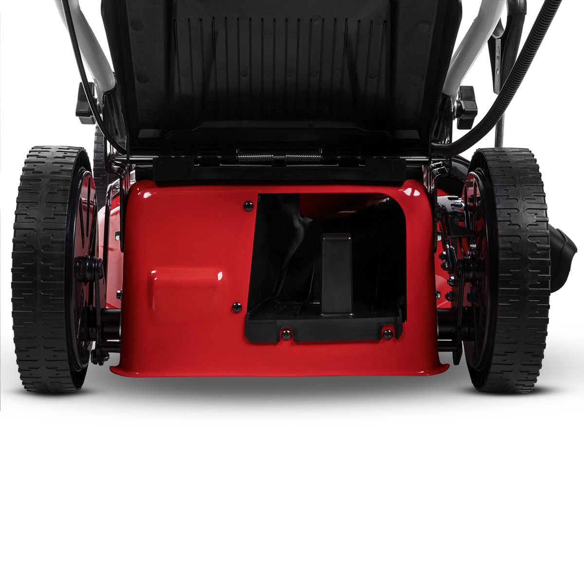 Cortacésped autopropulsado acero 150cc 4cv  arranque eléctrico, 7 posiciones, manillar acolchado GLM770XE GREENCUT