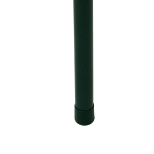 Tabouret rond empilable avec assise velous Flexy vert