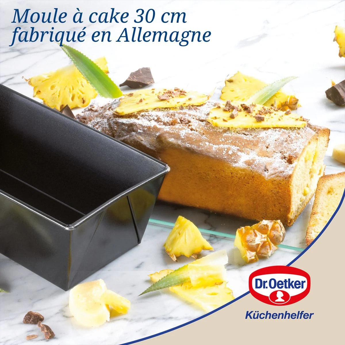 Moule à cake 30 x 11,5 cm Dr. Oetker Back-Freude