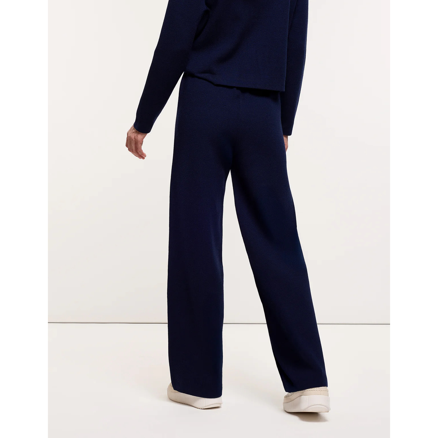 Pantalón de Punto Azul Marino - Yamiki