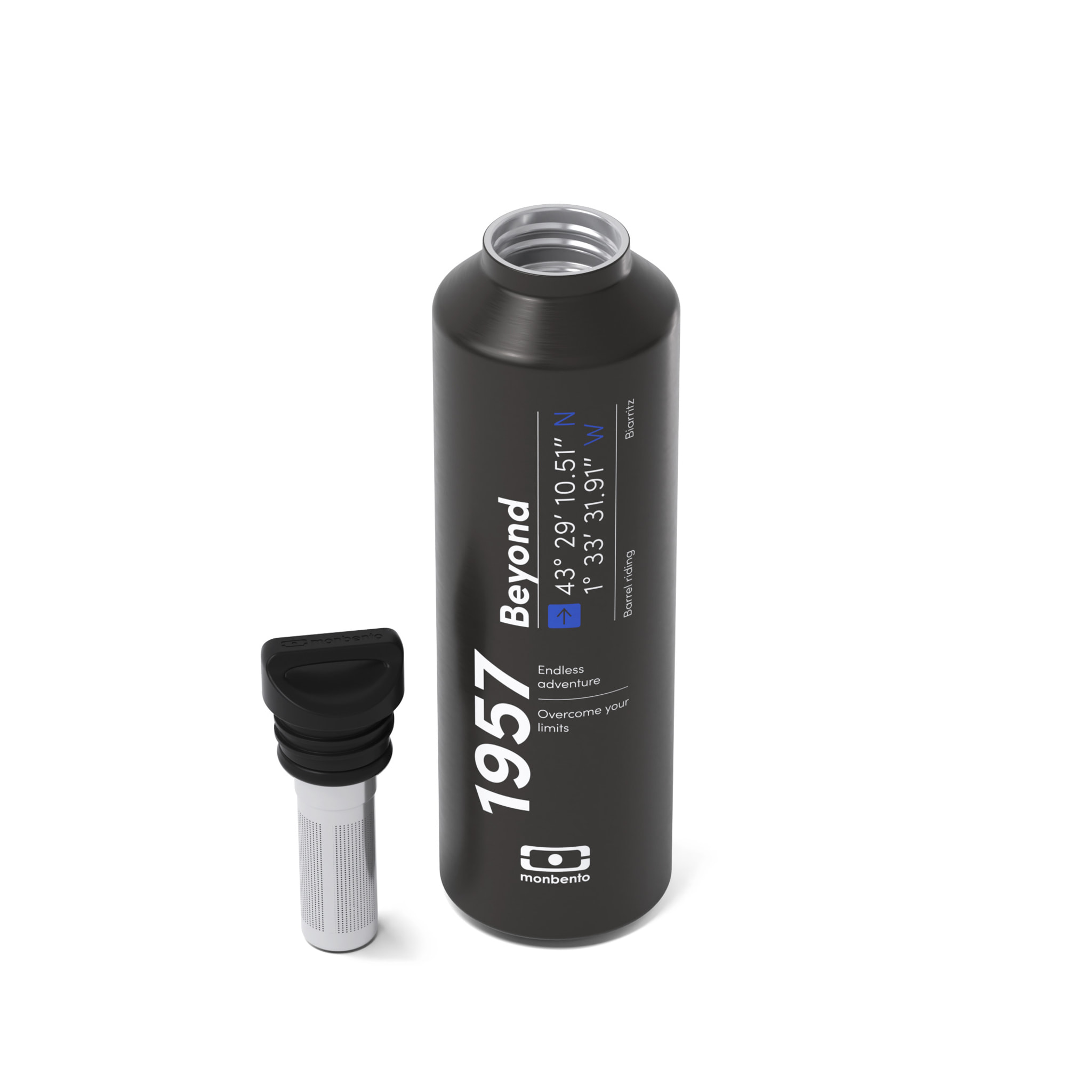 Bouteille isotherme avec infuseur Steel 500ml Beyond