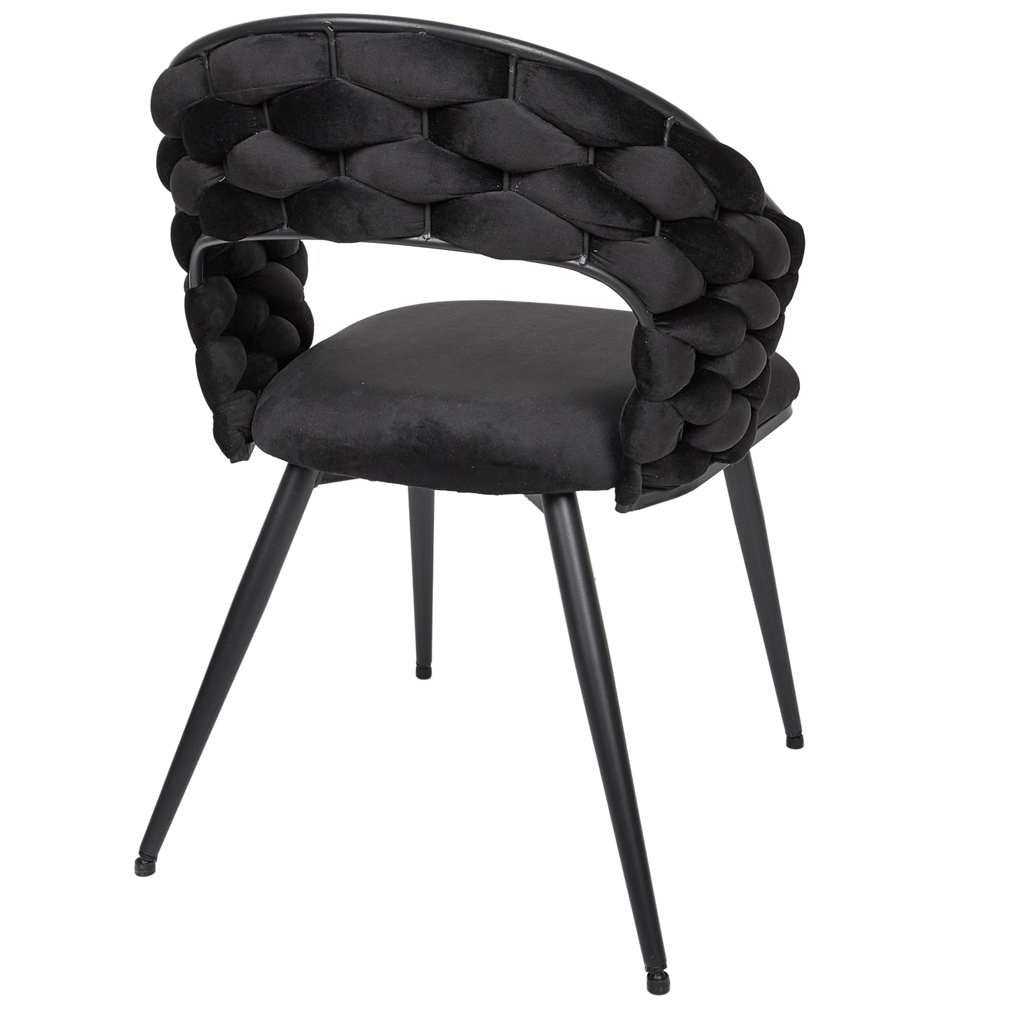 Chaise Sawyer Noir - Lot De 2
