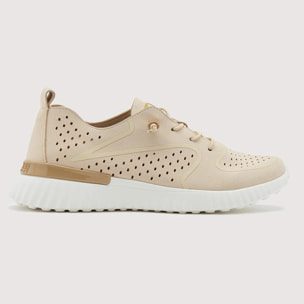 Zapatillas Memory Foam Beige - Charmy