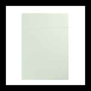 Drap plat satin de coton uni vert Ava uni vert d'eau