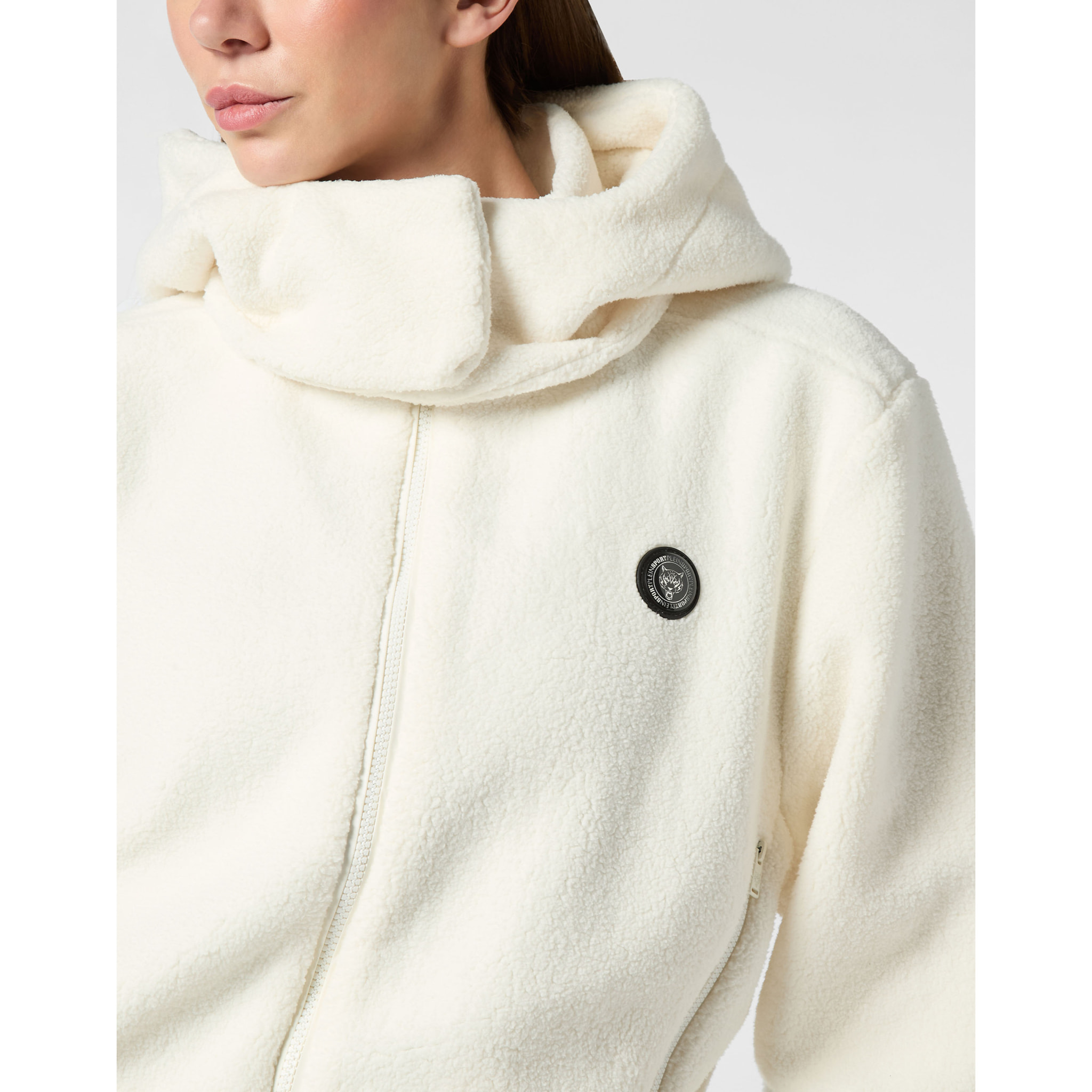 PLEIN SPORT Sudadera con cremallera y capucha