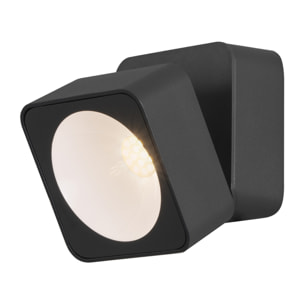 FORLIGHT Tilt - Aplique LED Exterior Orientable. Aplique de Pared para Jardín y Terraza con LED 7W Blanco Cálido 3000K y 663lm.