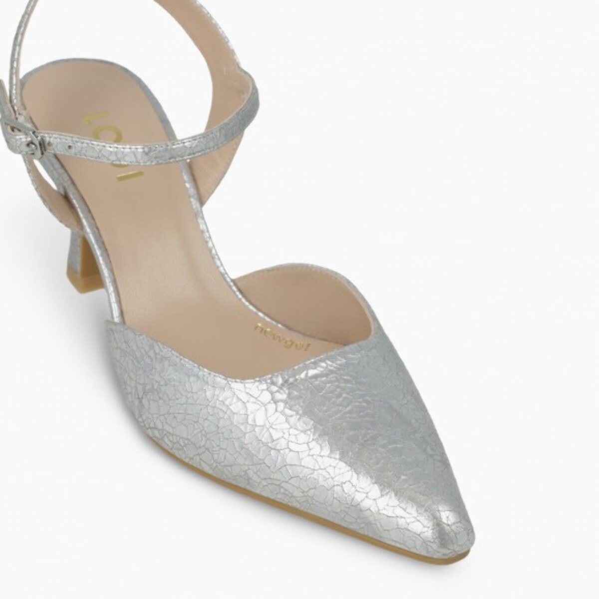 ZAPATOS DE SALÓN PLATEADOS GELIA