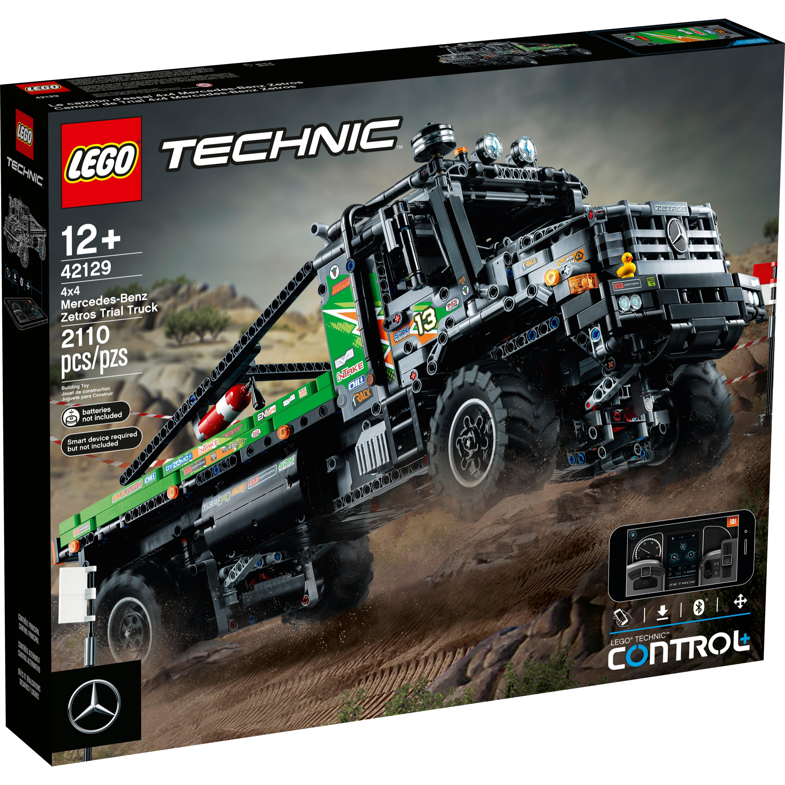 LEGO TECHNIC 42129 - CAMION FUORISTRADA 4X4 MERCEDES-BENZ ZETROS