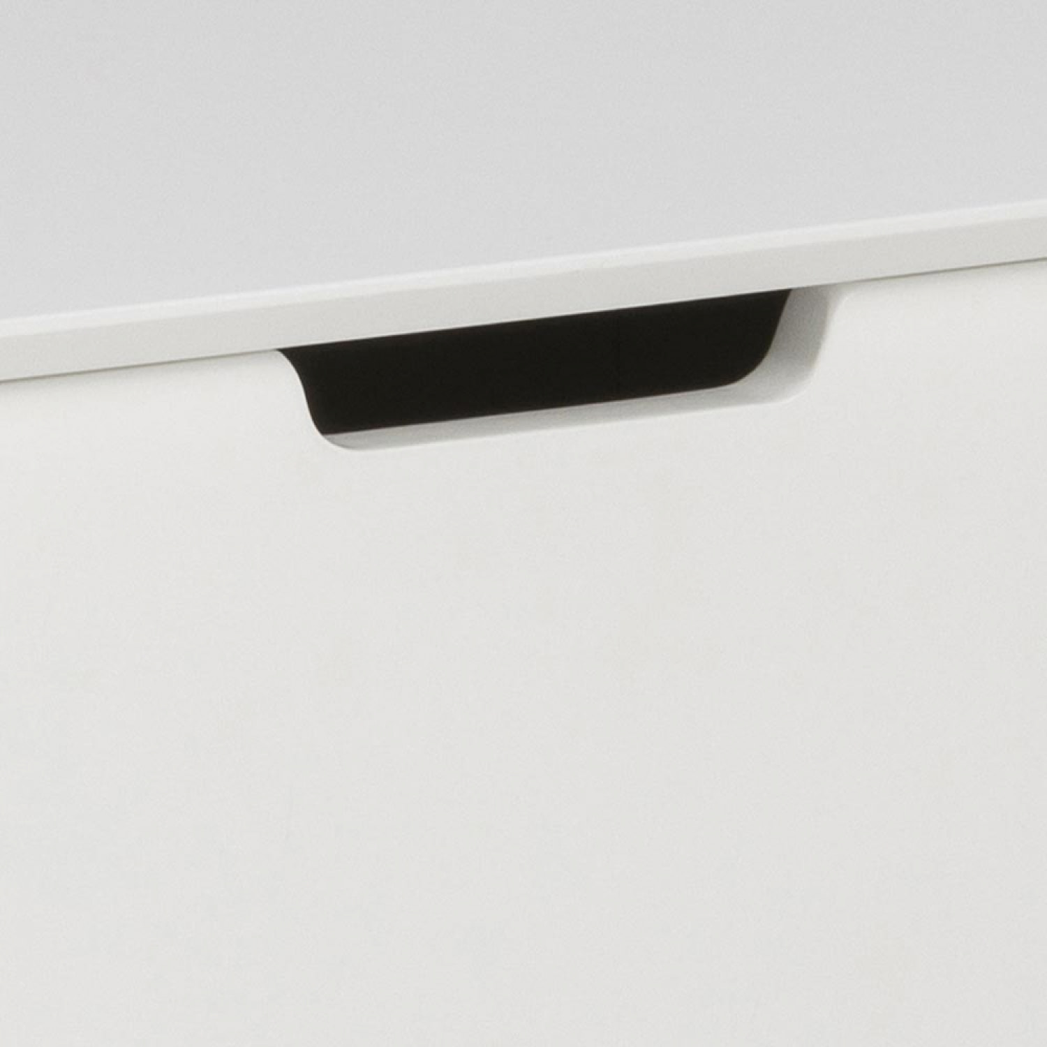 LOKI Table de chevet scandinave blanc