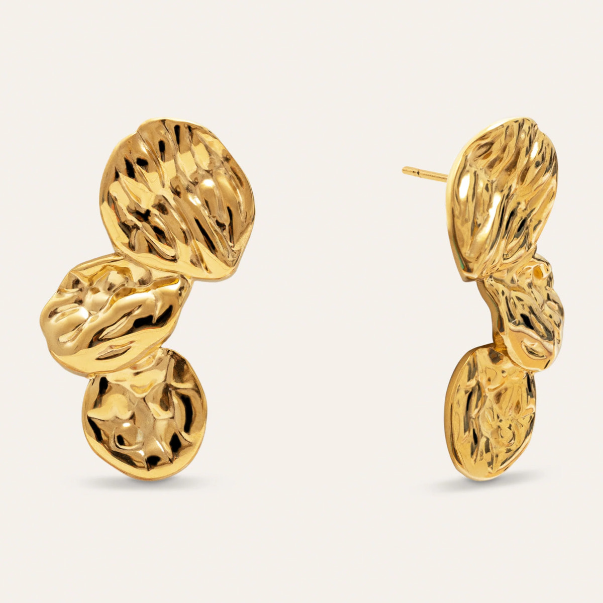 Pendientes Áurea Acero Baño Oro